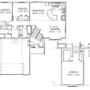 The Ironwood: 2 bed, 2 bath floor plan