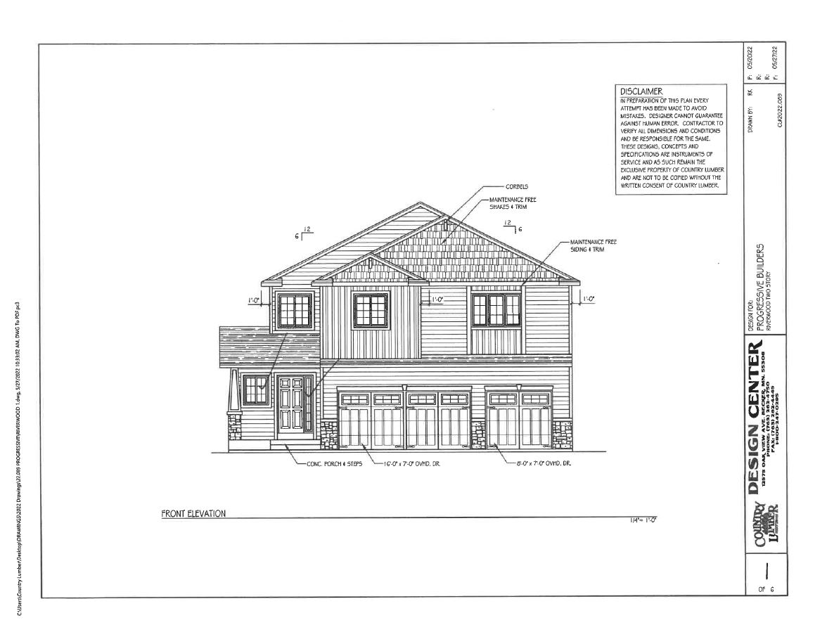 Riverwood Two Story Frontier Homes